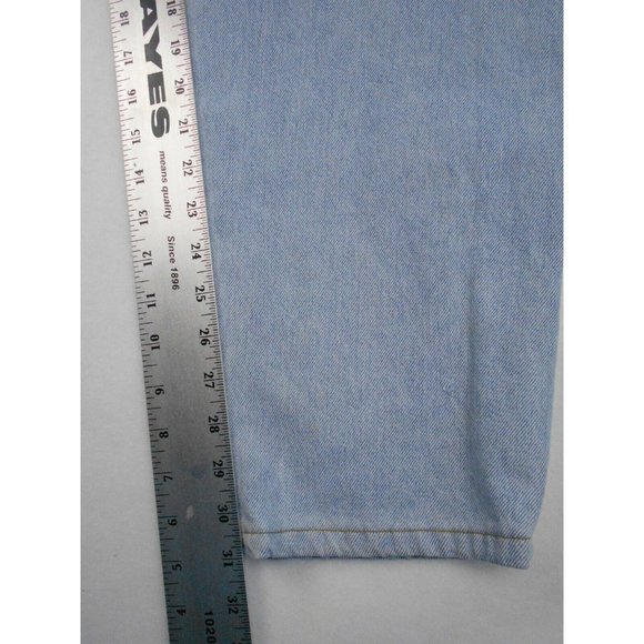 VTG Armani jeans Sz. 36x32 Men’s button fly 100% cotton Simint Industria SPA - Picture 12 of 12